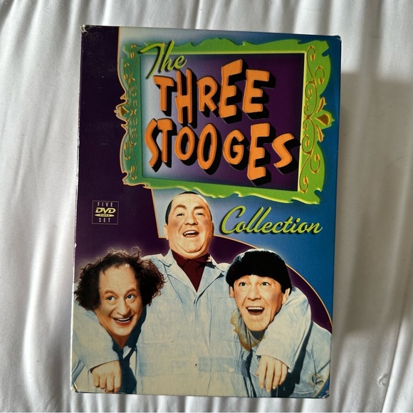 Three Stooges DVD Box Set Collection 5 Discs/Seasons - Picture 4 of 8
